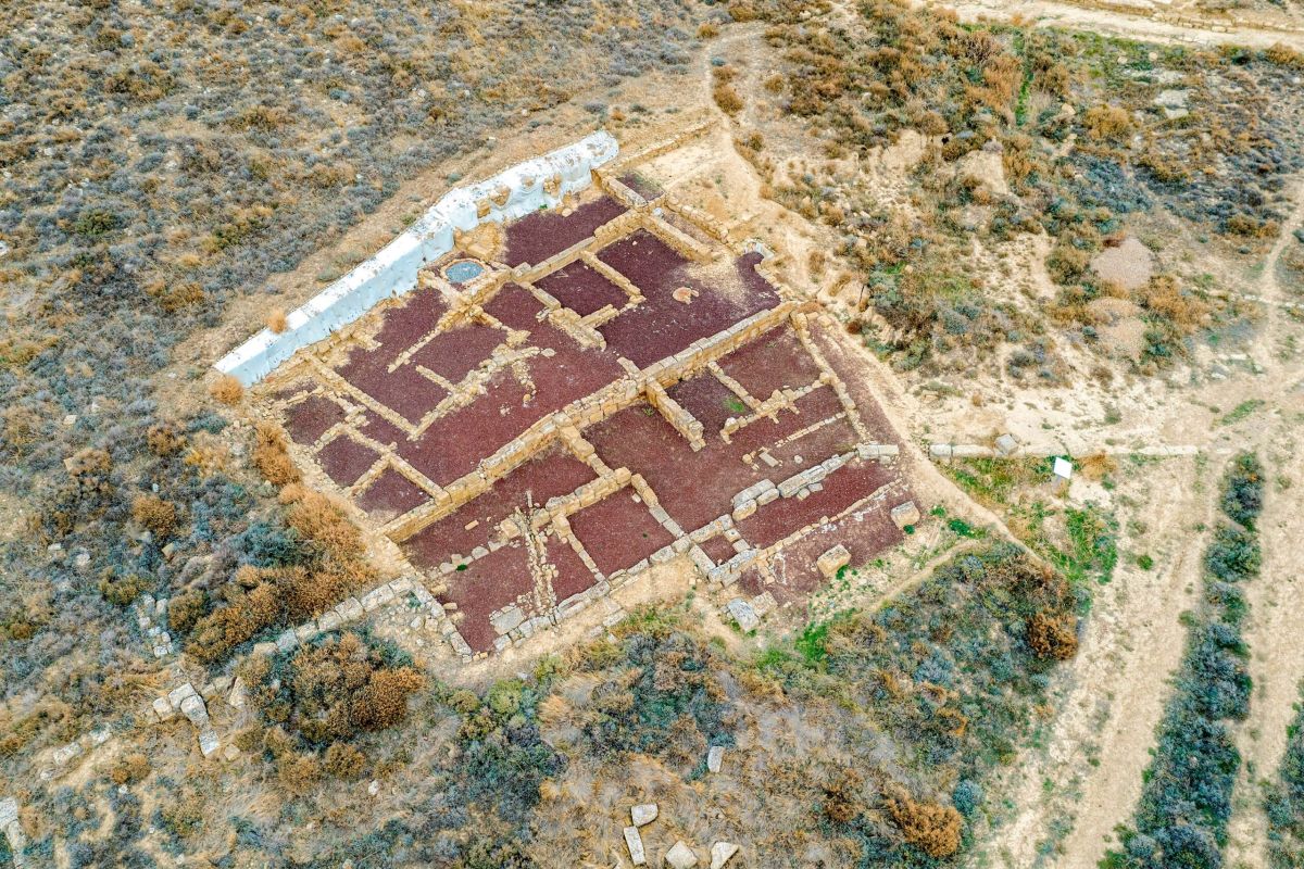 Yacimiento romano de los Bañales