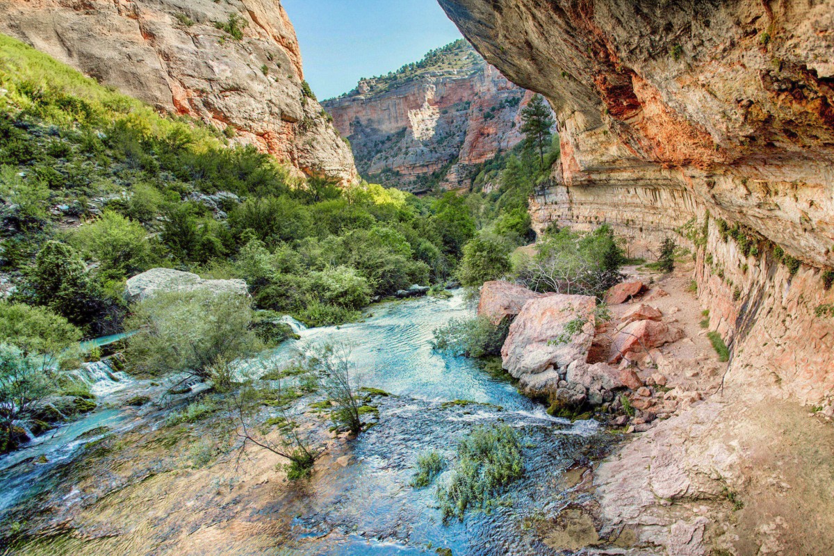 Nacimiento del río Pitarque