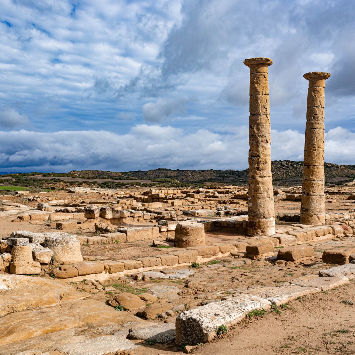 Yacimiento romano de los Bañales