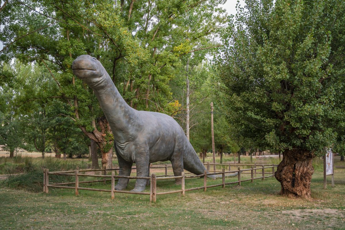 Senda dinosaurios en Galve