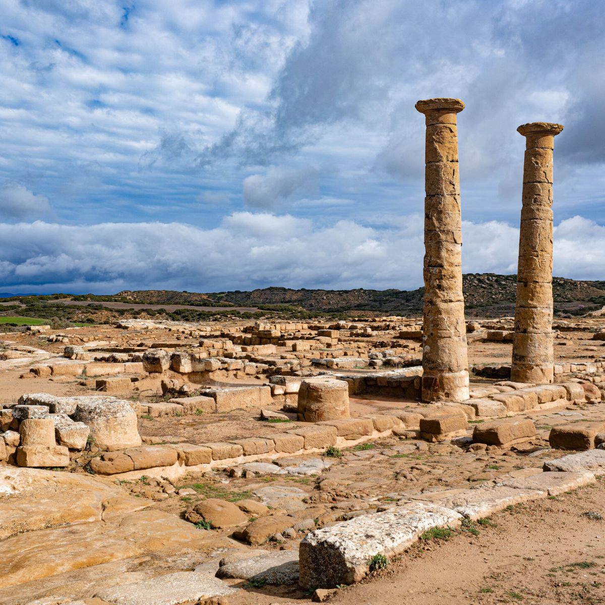 Yacimiento romano de los Bañales