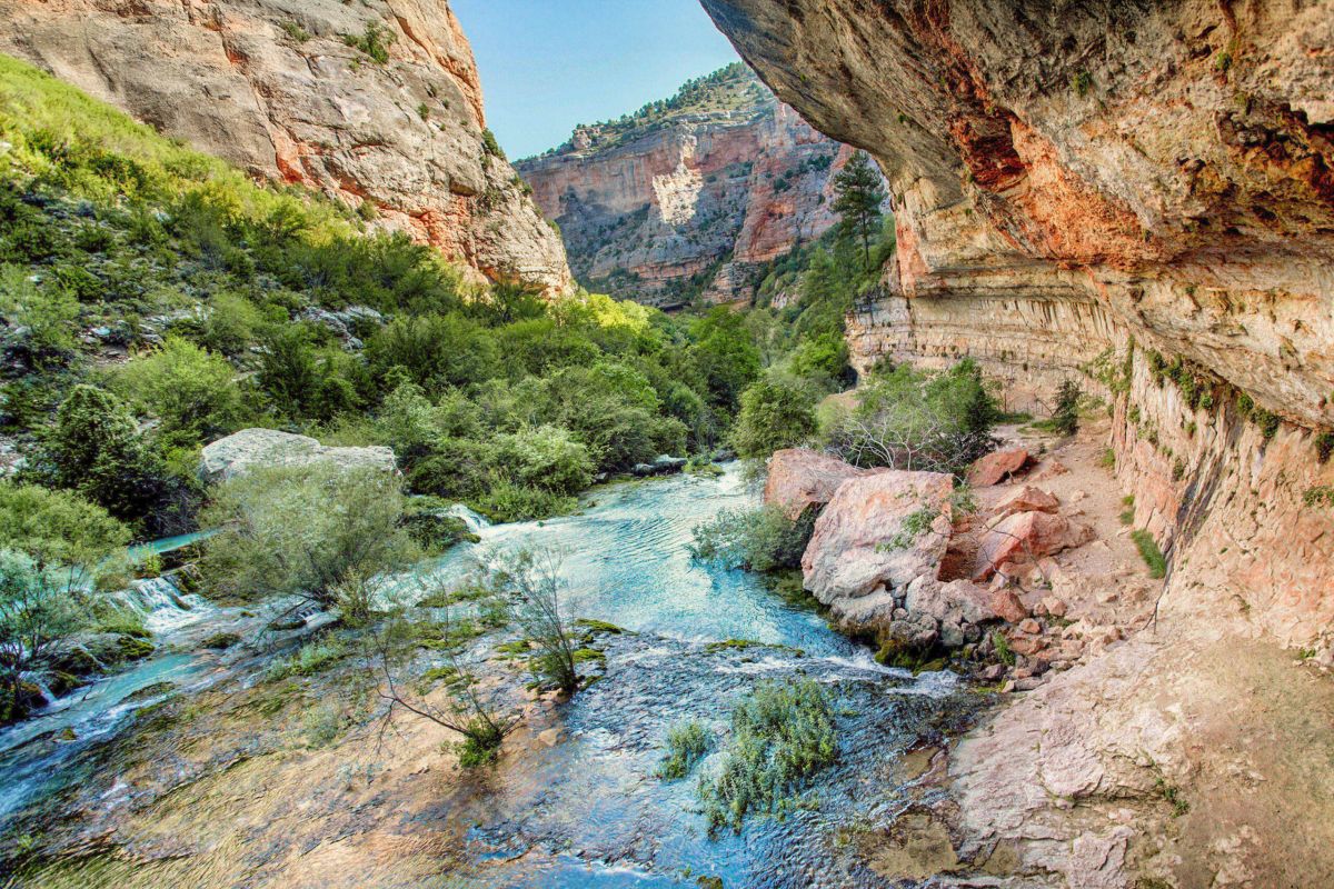 Nacimiento del río Pitarque